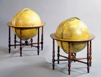 Pair of George III Library Globes, 1798